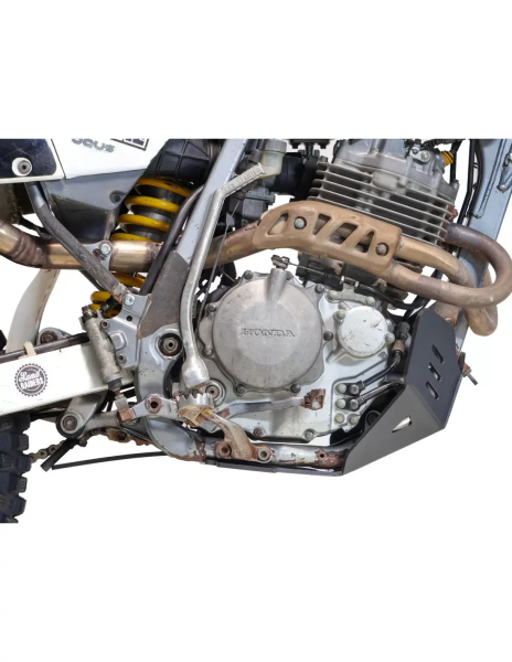 Placă de protecție avansată Honda XR400R, negru, 5, nordicamoto.ro