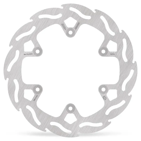 Flame Series Rotor Rear Stainless Steel-0