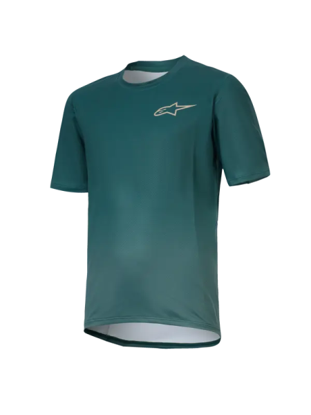 Youth A-dura Rise Short Sleeve Jersey Green -2