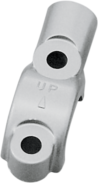 Master Cylinder Replacement Half Bar Clamp Silver, 1, nordicamoto.ro