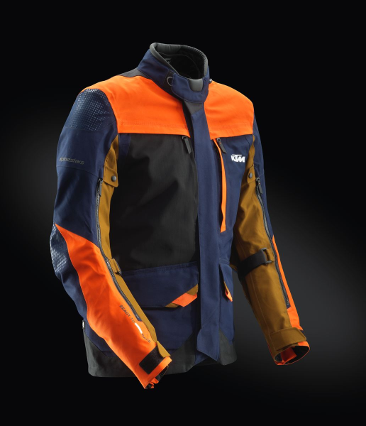 Geaca KTM Vast GORE-TEX Albastru/Negru/Portocaliu-0