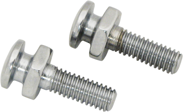 Chrome Seat Bolts And Mounting Nuts Chrome, 2, nordicamoto.ro