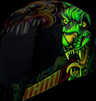 Casca Icon Airflite CSF23 Yellow/Green-3