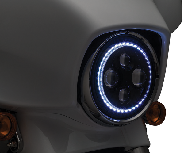Orbit Vision 7(r) Led Headlight With Halo, 1, nordicamoto.ro