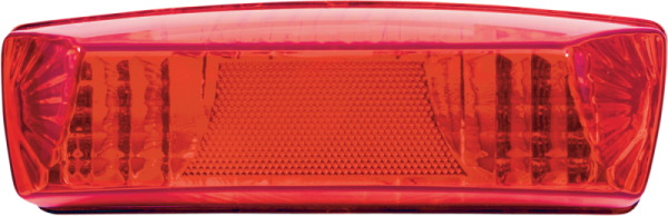 Taillight Lens Rectangular Red, 1, nordicamoto.ro