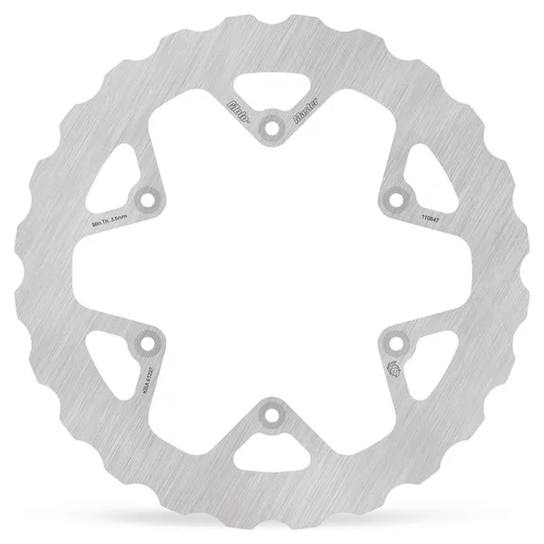 Nitro Series Brake Disc Silver-0