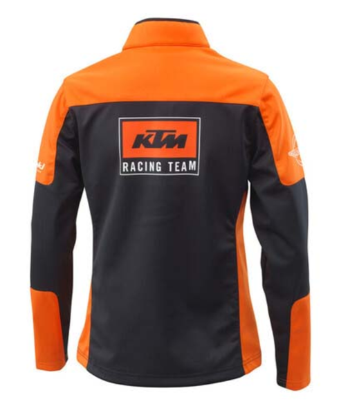 Geaca Dama KTM Team Softshell Orange Black-0