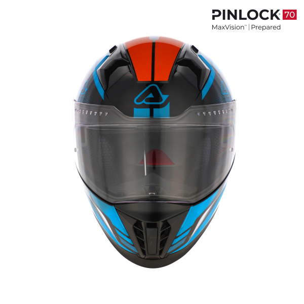 Casca Acerbis X-Way Graphic Blue/Orange-9