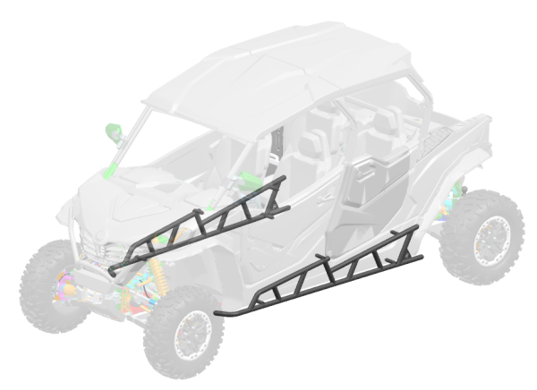 BĂRI PROTECȚIE LATERALĂ UTV CFMOTO ZFORCE 950 SPORT-4, 4, nordicamoto.ro