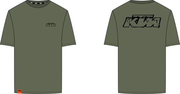 LOGO T-SHIRT MILITARY GREEN-0