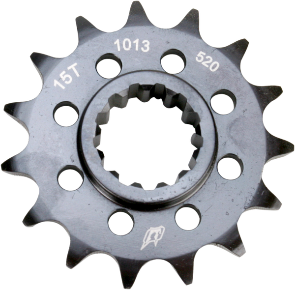 Lightweight Steel Sprocket Black, Zinc, 1, nordicamoto.ro