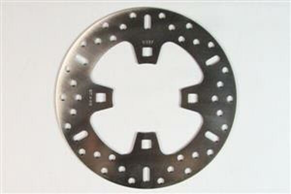 Round D-series Fixed Offroad Brake Rotor Gold, Silver, Stainless Steel, 1, nordicamoto.ro