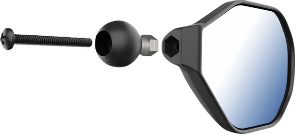 Tough-mirror Right Mirror With Ball Black -3