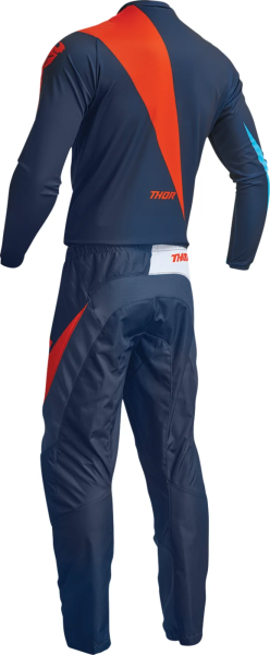 Tricou Thor Sector Edge Navy/Orange-4