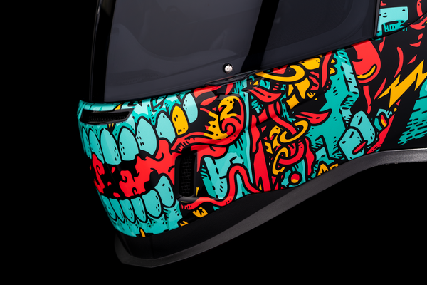 Casca Icon Airform Munchies Mips Green/Orange/Blue-16