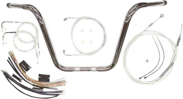 1-1/4(r) Caliber Handlebar Installation Kit Silver, 2, nordicamoto.ro