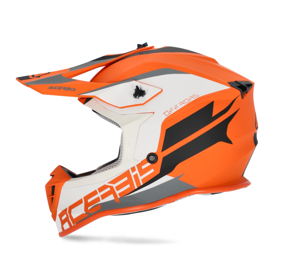 Casca Acerbis Linear Orange/White-1