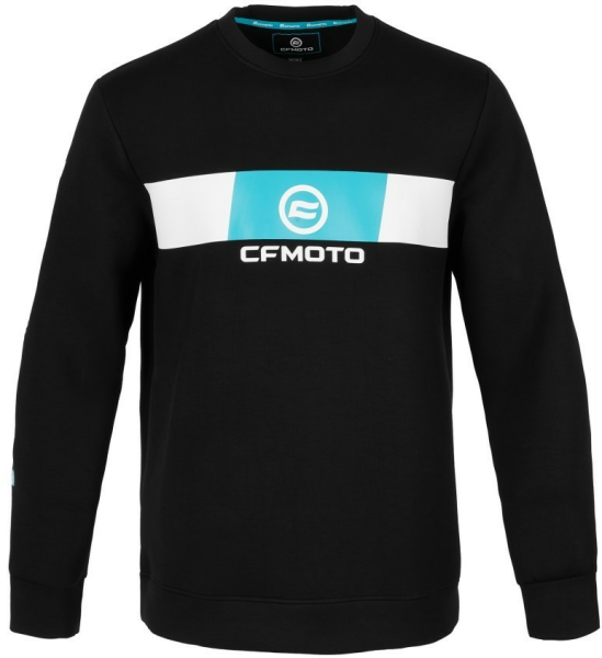 BLUZĂ SPORT CASUAL CFMOTO EXPERIENCE MORE TOGETHER – NEGRU/ALBASTRU, 14, nordicamoto.ro