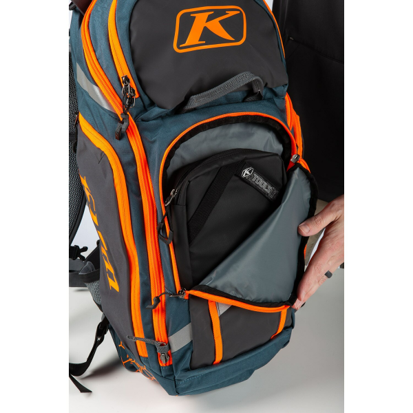 Rucsac Klim Arsenal Petrol - Strike Orange-13