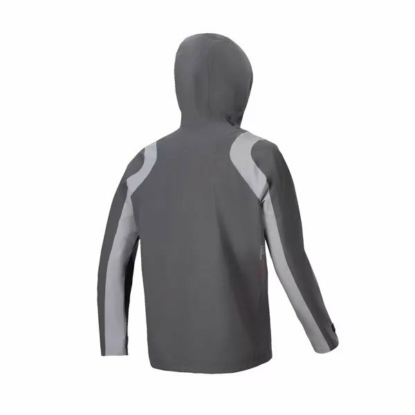 A-dura Rain Jacket Dark Titanium -2