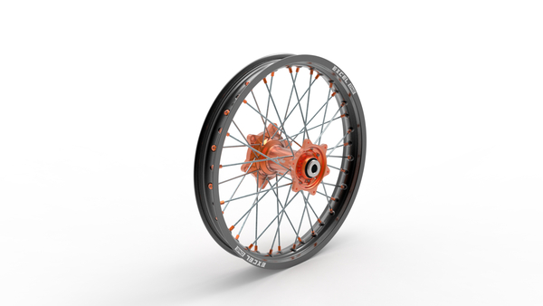 Sport Mx-en Wheel Black, Orange, Silver 