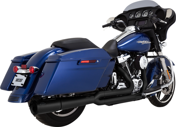 Pro Pipe 2-into-1 Exhaust System Black, 3, nordicamoto.ro