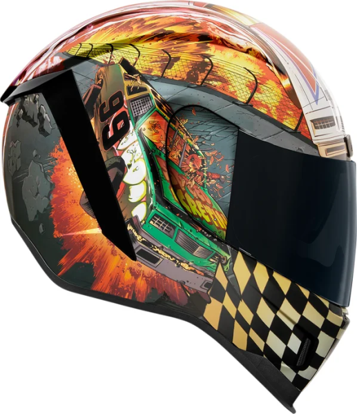 Airform Stroker Helmet Black, Multi  S, 9, nordicamoto.ro
