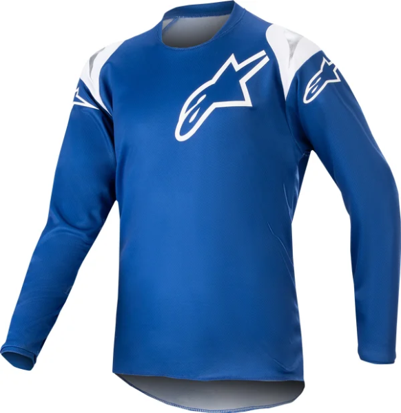 Tricou Copii Alpinestars Racer Narin Blue/White M, 4, nordicamoto.ro