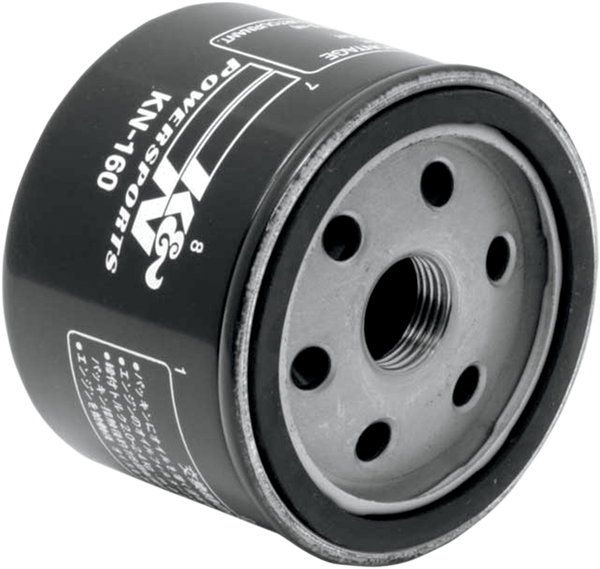 Filtru de ulei de înaltă performanță, negru, 1, nordicamoto.ro