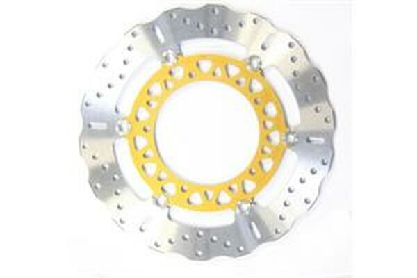 Contour X Series Brake Rotor Gold, Silver, Stainless Steel, 1, nordicamoto.ro