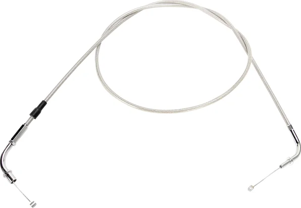 Armor Coat Stainless Steel Throttle/idle Cable For Cruisers Silver +203 mm (8''), 1, nordicamoto.ro