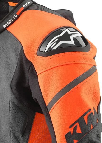 Costum de piele KTM Radius Portocaliu/Negru-2