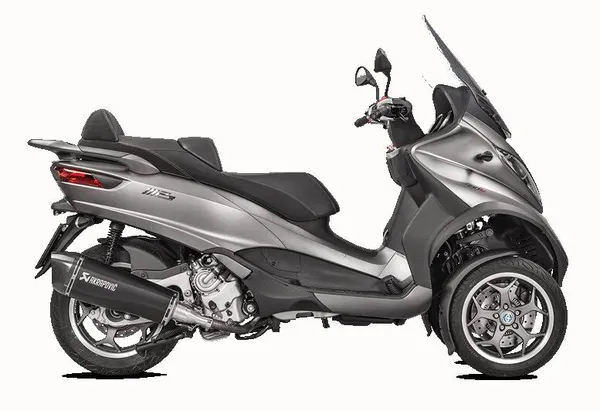 Slip-on Line Muffler Scooter Black -0