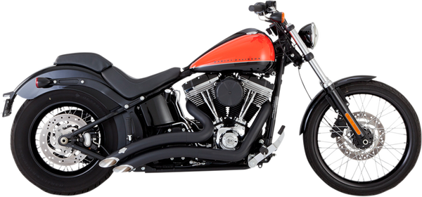 Big Radius 2:2 Exhaust System Black, 2, nordicamoto.ro