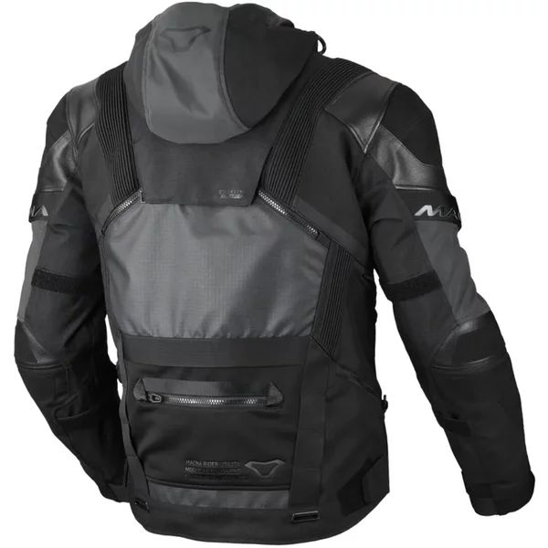 Geaca textil impermeabila touring/adventure MACNA TRYTON Night Eye™ XL Maro/Negru, 76, nordicamoto.ro