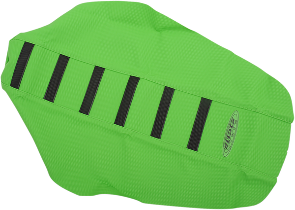 6-rib Gripper Seat Cover Green, 2, nordicamoto.ro