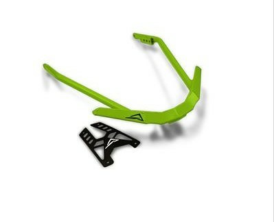 Skinz Polaris Pro Front Bumper Lime AXYS 850/800, 1, nordicamoto.ro