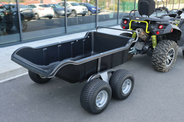 Remorca ATV Shark Garden 680 Black 4Roti-1