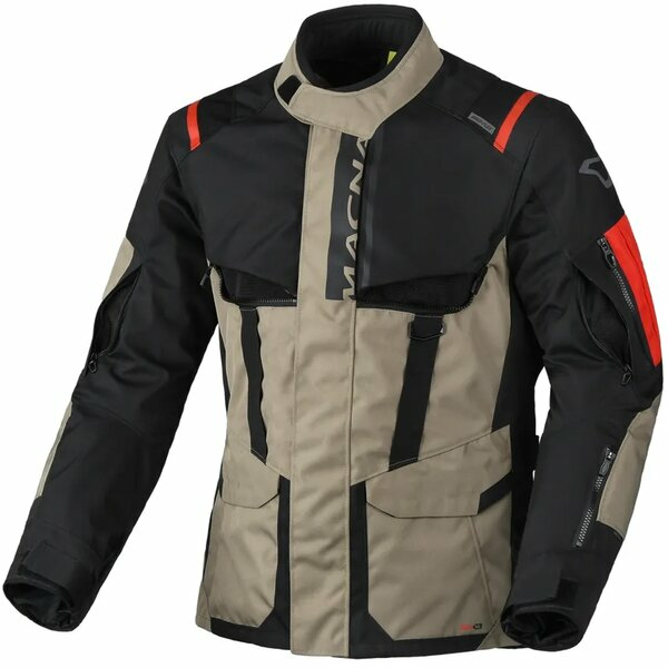 Geaca textil touring MACNA RANCHER 2.0 S Taupe/Negru, 2, nordicamoto.ro