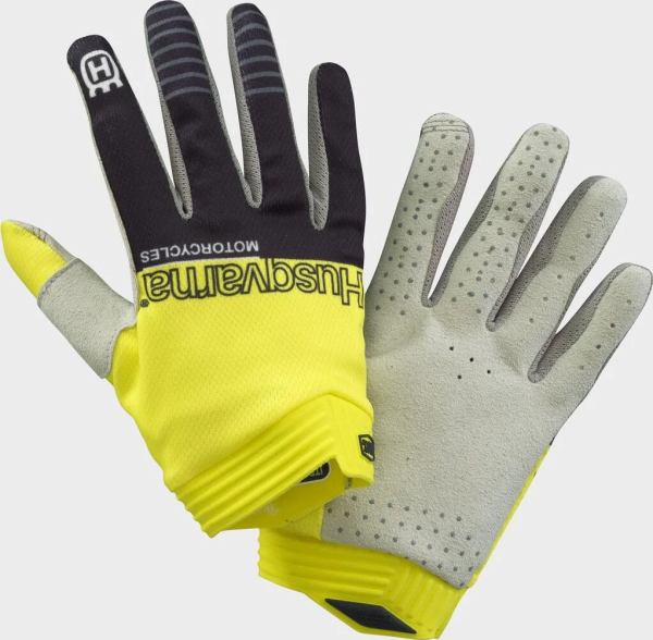 Manusi Copii HUSQVARNA ITRACK RAILED Yellow-4