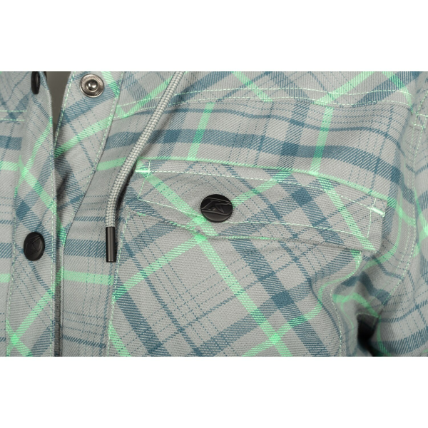 Camasa Dama Klim Upland Insulated Flannel Black - Asphalt, 4, nordicamoto.ro