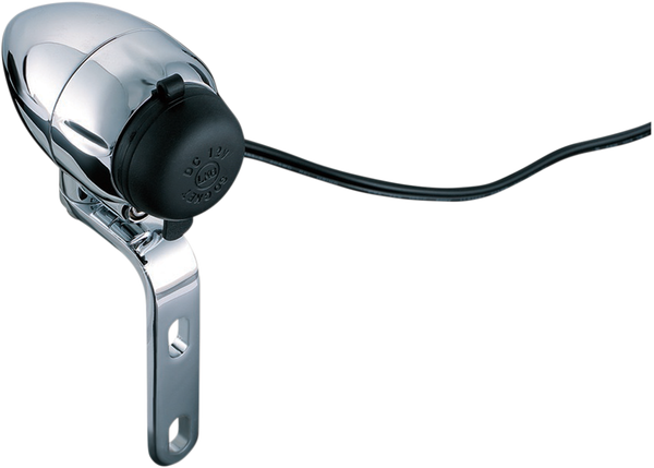 Electrical Power Point For Clutch/brake Perch Mount Black, Chrome, 2, nordicamoto.ro