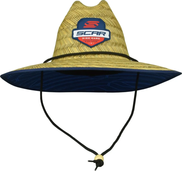 Scar Straw Hat Brown -0