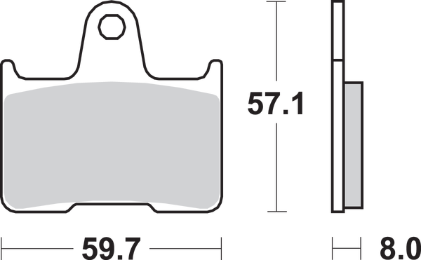 Plăcuțe de frână din metal sinterizat pentru Harley/Buell, 1, nordicamoto.ro