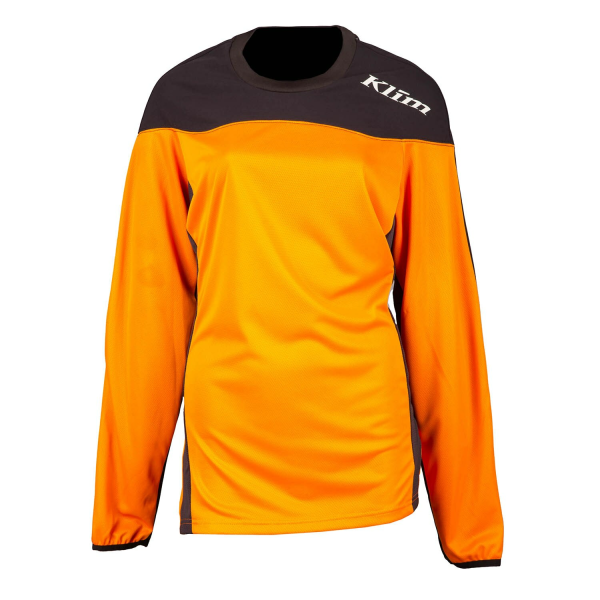 Tricou Dama Klim Rebelle Ember Orange - Black-9