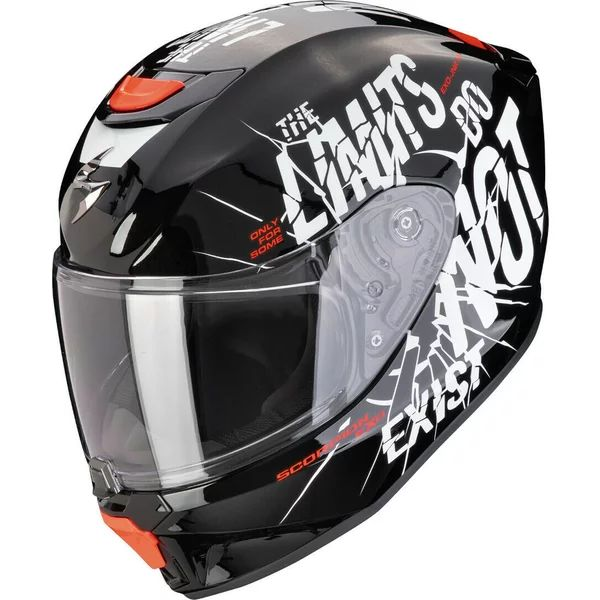 Casca integrala de copii SCORPION EXO-JNR AIR BOUM M Alb/Negru, 6, nordicamoto.ro