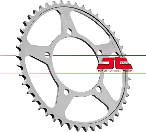 JT SPROCKETS Steel Rear Sprocket Natural -0