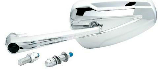 Universal E-marked Mirror Silver, 1, nordicamoto.ro