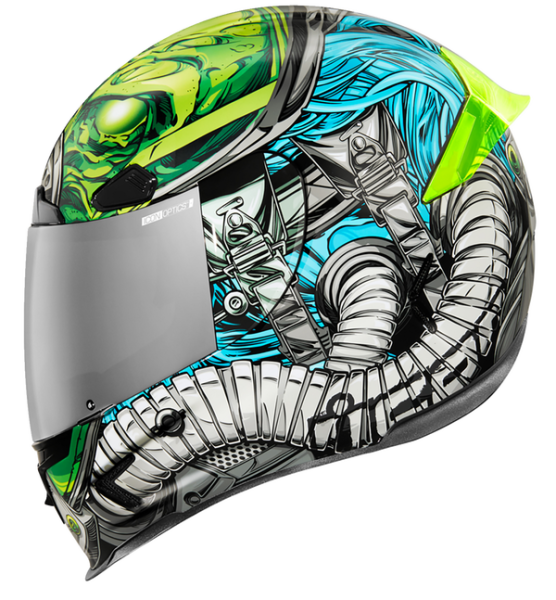 Airframe Pro Outbreak Helmet Green, Blue -6