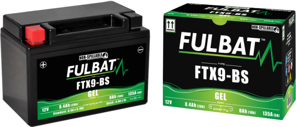 Baterie Moto gel Fulbat FTX9-Bs-0
